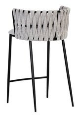 Modern European furniture - Weaved Back Counter Stool - www.oroa.com