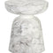 Modern European furniture - Marble-Look Indoor/Outdoor End Table - www.oroa.com