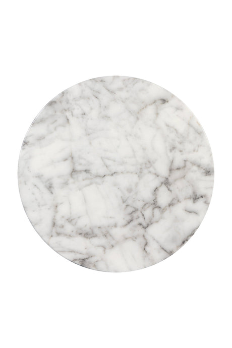 Modern European furniture - Marble-Look Indoor/Outdoor End Table - www.oroa.com