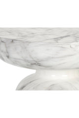 Modern European furniture - Marble-Look Indoor/Outdoor End Table - www.oroa.com