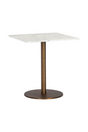 Modern European furniture - Art Deco Marble Square Bistro Table - www.oroa.com