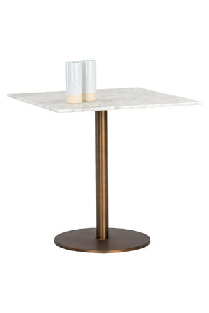 Art Deco Marble Square Bistro Table | Splendido Enco | Oroa.com