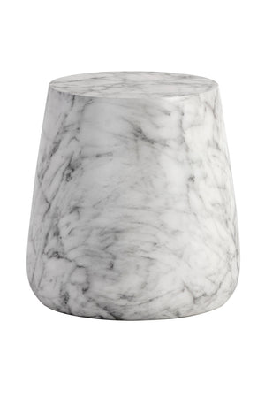   Modern European furniture - Marble Look Indoor/Outdoor Concrete End Table - www.oroa.com | Oroa.com