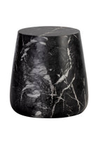 Modern European furniture - Marble Look Indoor/Outdoor Concrete End Table - www.oroa.com