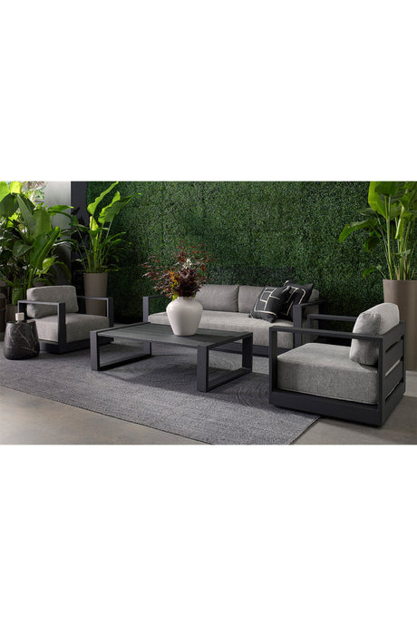 Modern European furniture - Marble Look Indoor/Outdoor Concrete End Table - www.oroa.com