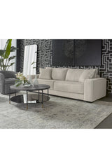 Modern European furniture - Black Round Indoor/Outdoor Coffee Table - www.oroa.com
