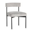 Gray Open-Back Dining Chairs (2) by Splendido Seneca, alternate view 2