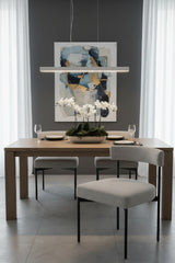 Modern European furniture - Gray Open-Back Dining Chairs (2) - www.oroa.com