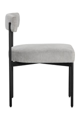 Modern European furniture - Gray Open-Back Dining Chairs (2) - www.oroa.com