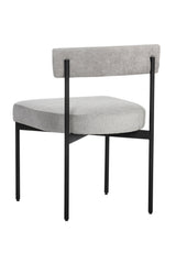 Modern European furniture - Gray Open-Back Dining Chairs (2) - www.oroa.com