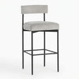 Low Back Fabric Counter Stool by Splendido Seneca