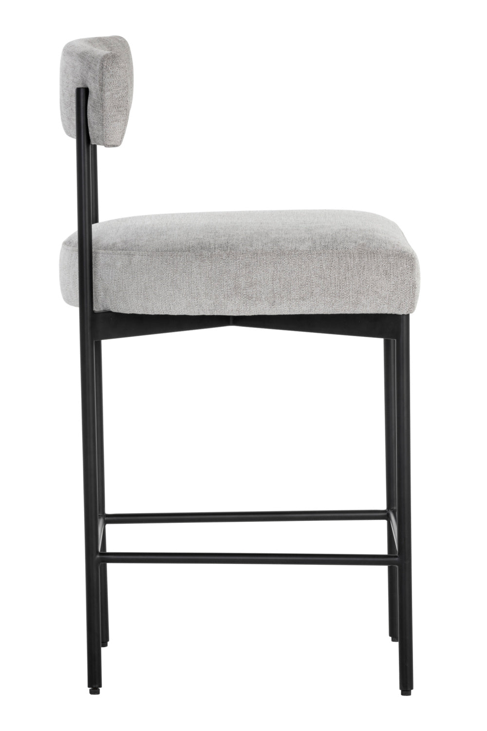 Modern European furniture - Low Back Fabric Counter Stool - www.oroa.com