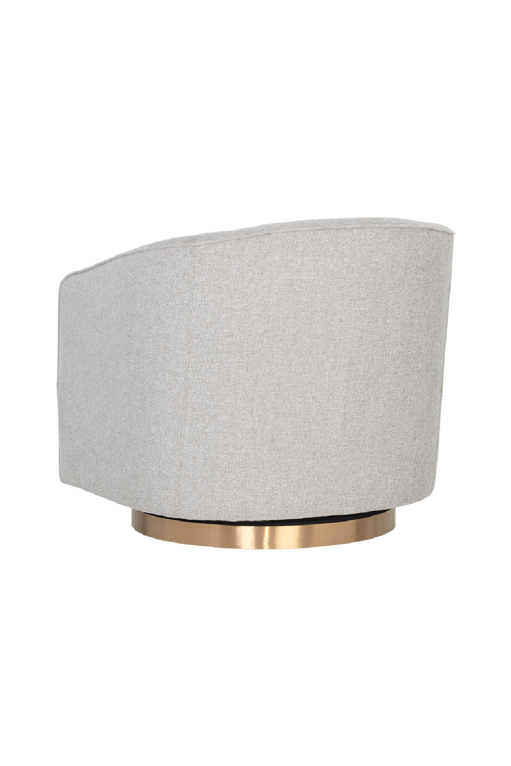 Curved Swivel Lounge Chair | Splendido Hazel