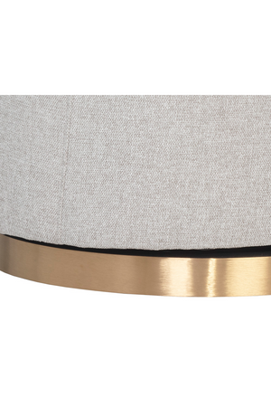 Curved Swivel Lounge Chair | Splendido Hazel