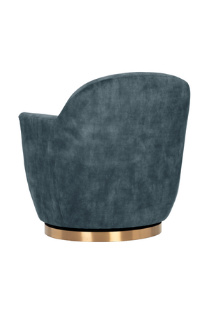 Barrel-Back Swivel Lounge Chair | Splendido Casey