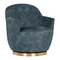 Modern European furniture - Barrel-Back Swivel Lounge Chair - www.oroa.com