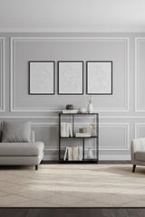 Modern European furniture - Iron Framed Bookcase - www.oroa.com