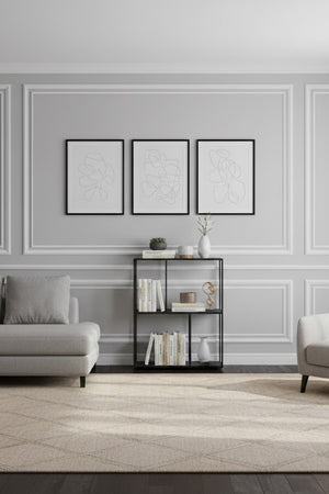 Iron Framed Bookcase | Splendido Eiffel | Oroa.com