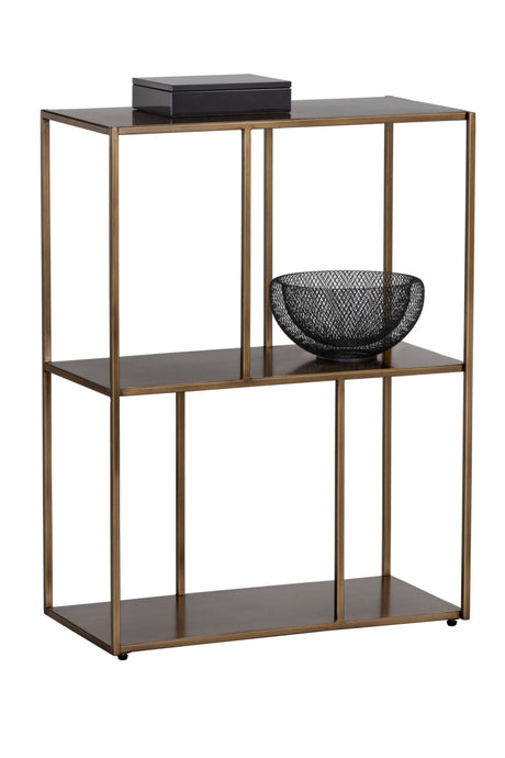 Modern European furniture - Iron Framed Bookcase - www.oroa.com