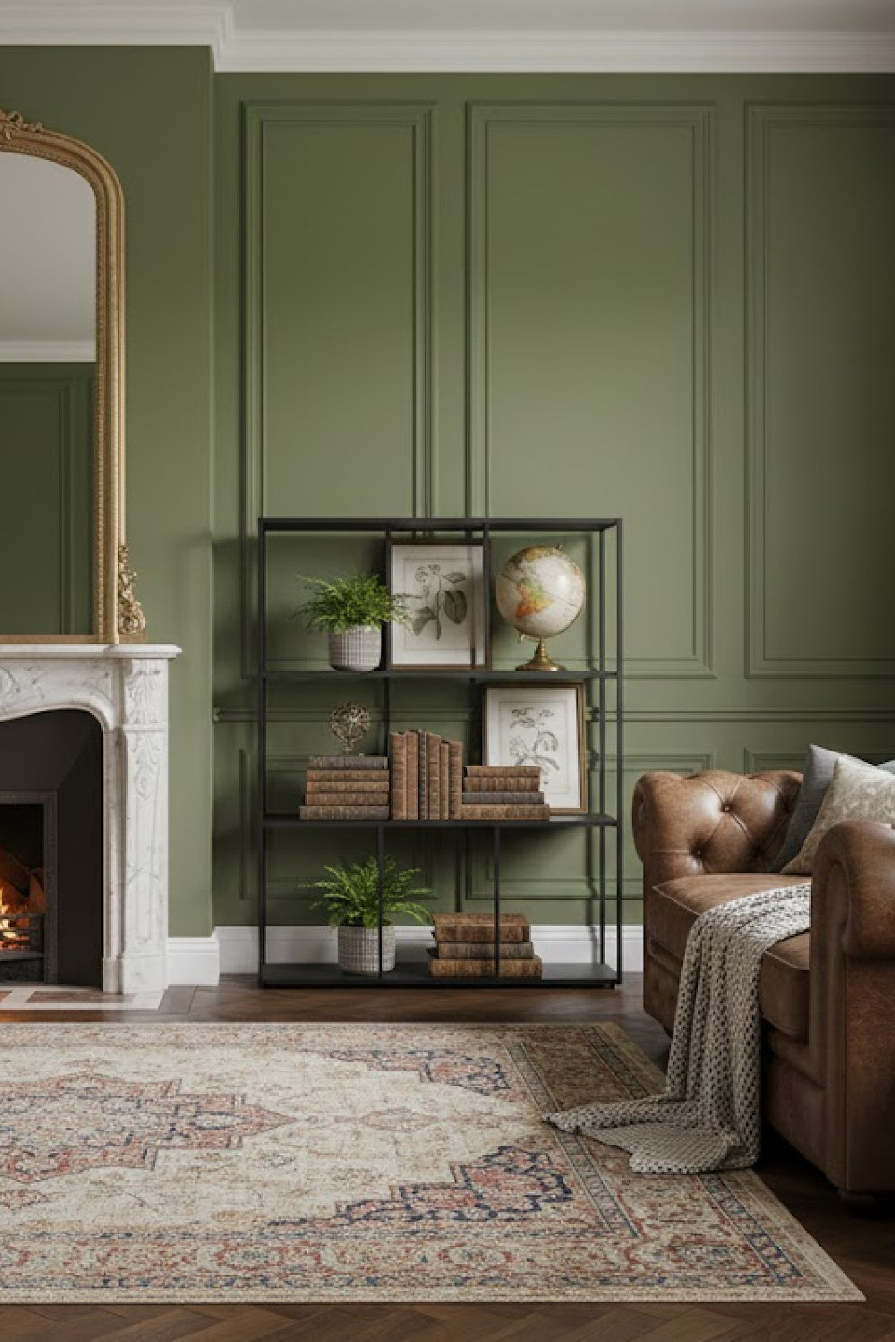 Iron Framed Bookcase | Splendido Eiffel | Oroa.com