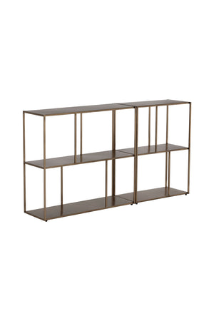Iron Framed Bookcase | Splendido Eiffel | Oroa.com