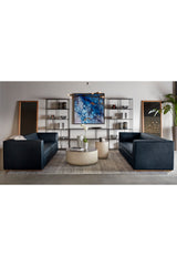 Modern European furniture - Iron Framed Bookcase - www.oroa.com