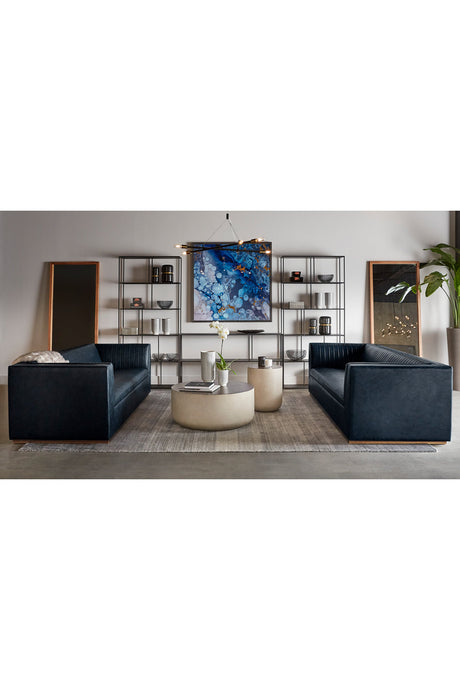Modern European furniture - Iron Framed Bookcase - www.oroa.com
