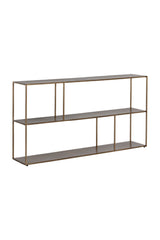 Modern European furniture - Iron Framed Bookcase - www.oroa.com