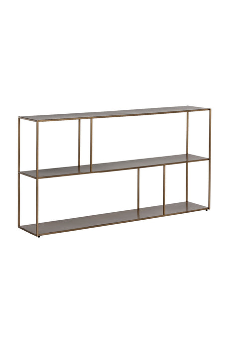 Modern European furniture - Iron Framed Bookcase - www.oroa.com