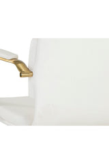 Modern European furniture - Gold Frame Upholstered Office Chair - www.oroa.com