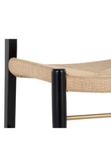 Modern European furniture - Natural Rope Seat Dining Chairs (2) - www.oroa.com