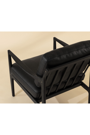Button-Tufted Leather Lounge Chair | Splendido Gilmore