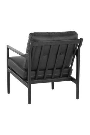 Button-Tufted Leather Lounge Chair | Splendido Gilmore