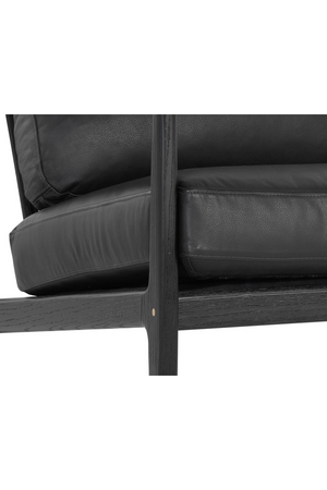 Button-Tufted Leather Lounge Chair | Splendido Gilmore
