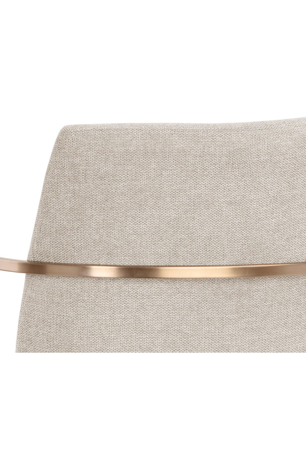   Modern European furniture - Antique Brass Framed Dining Armchair - www.oroa.com | Oroa.com