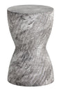 Modern European furniture - Gray Hourglass Indoor/Outdoor End Table - www.oroa.com