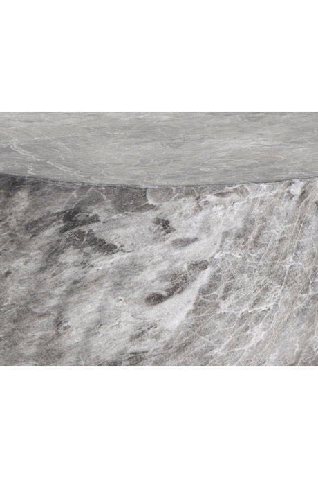 Modern European furniture - Gray Hourglass Indoor/Outdoor End Table - www.oroa.com