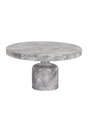 Modern European furniture - Gray Marble-Look Coffee Table - www.oroa.com