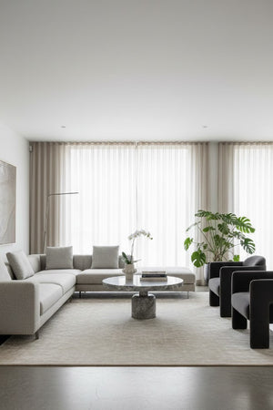 Gray Marble-Look Coffee Table | Splendido Elmira | Oroa.com