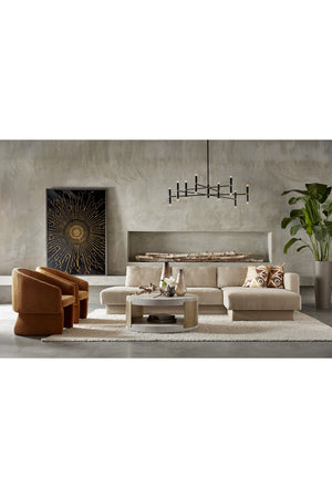 Black Tubes 16-Light Chandelier | Splendido Briggs | Oroa.com