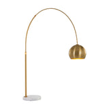 Arched Iron Floor Lamp by Splendido Vern