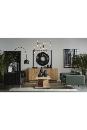 Modern European furniture - Arched Iron Floor Lamp - www.oroa.com