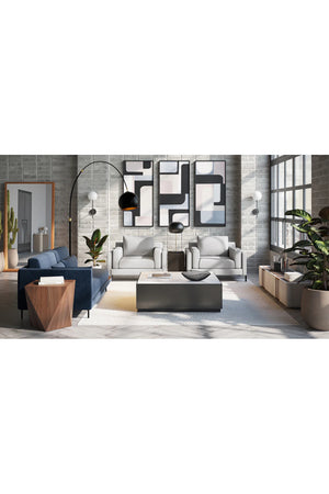 Modern European furniture - Arched Iron Floor Lamp - www.oroa.com