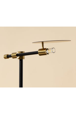 Modern European furniture - Black Disc Table Lamp - www.oroa.com