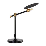 Black Disc Table Lamp by Splendido Neela