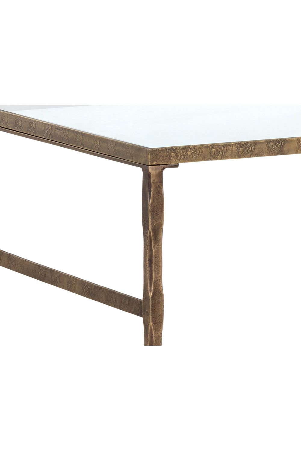 Modern European furniture - Glass 2-Shelf Desk - www.oroa.com