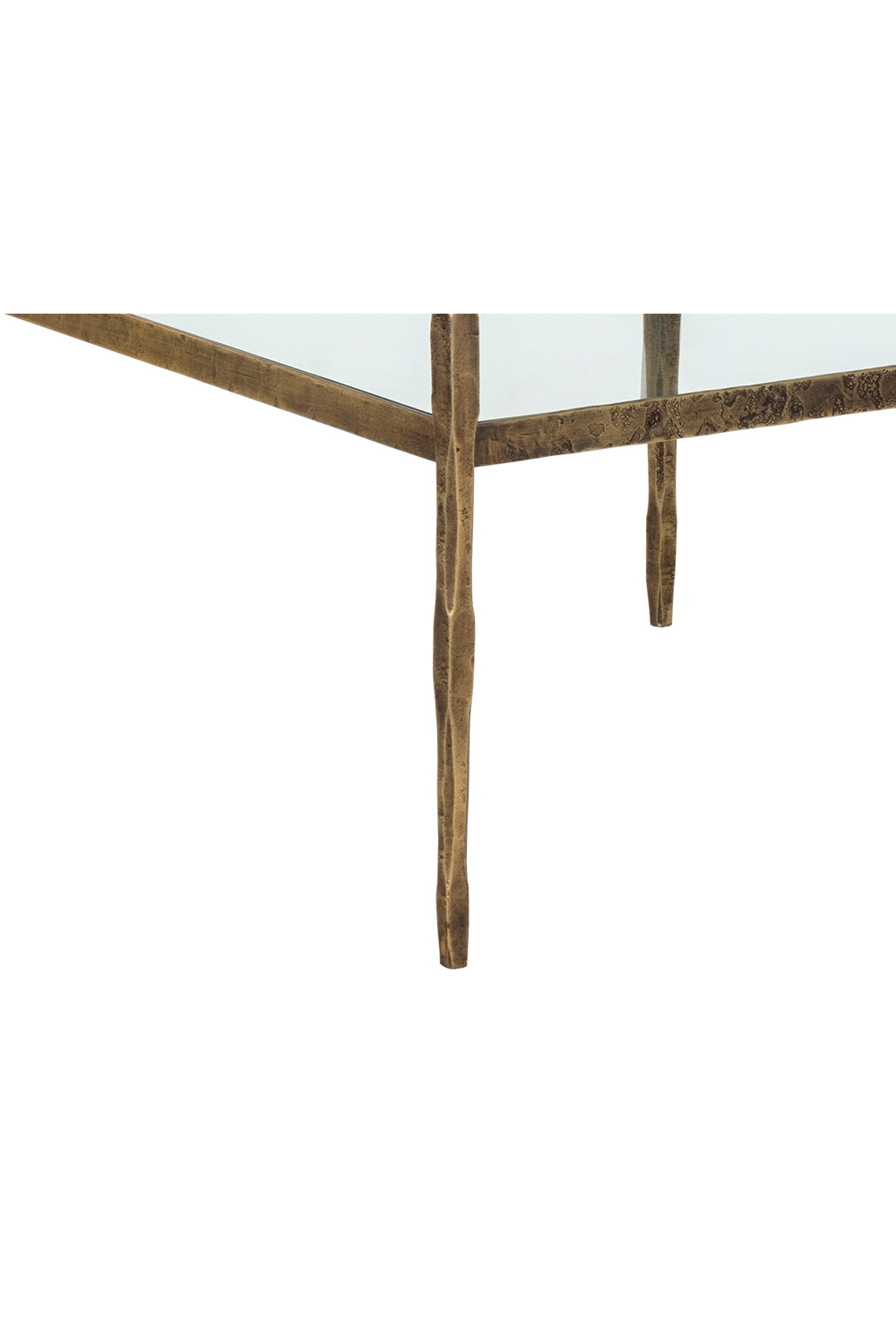 Modern European furniture - Glass 2-Shelf Desk - www.oroa.com