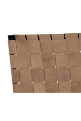 Modern European furniture - Weaved Suede Leather Counter Stool - www.oroa.com