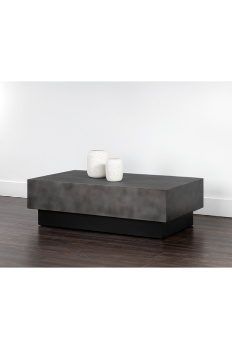 Modern European furniture - Steel Top Coffee Table - www.oroa.com