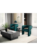 Modern European furniture - Steel Top Coffee Table - www.oroa.com